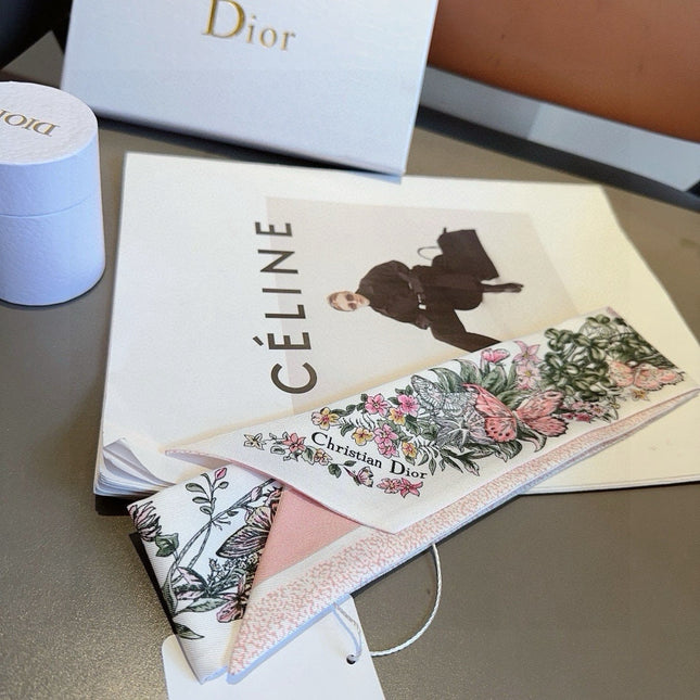 DIOR 26S SCARF 100CM IN SILK 309511
