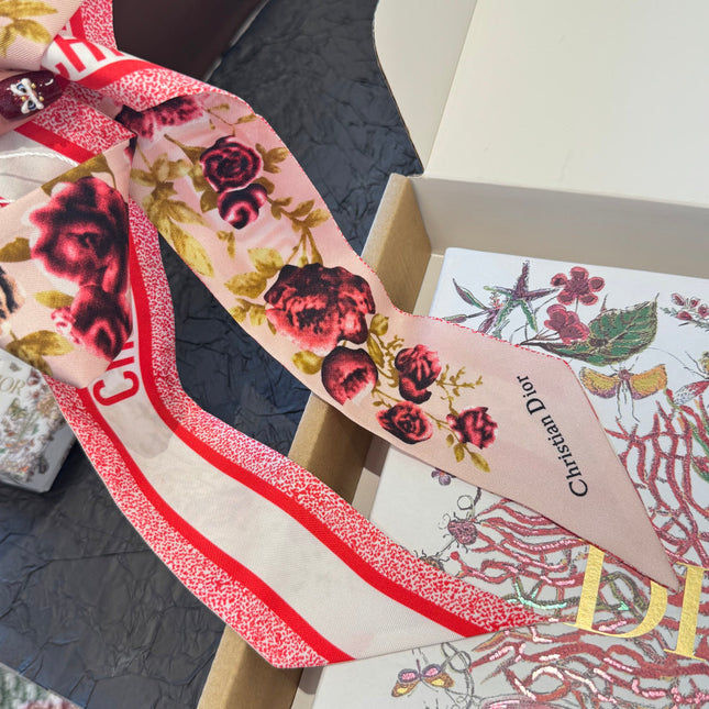 DIOR 26S SCARF 100CM IN SILK 309536