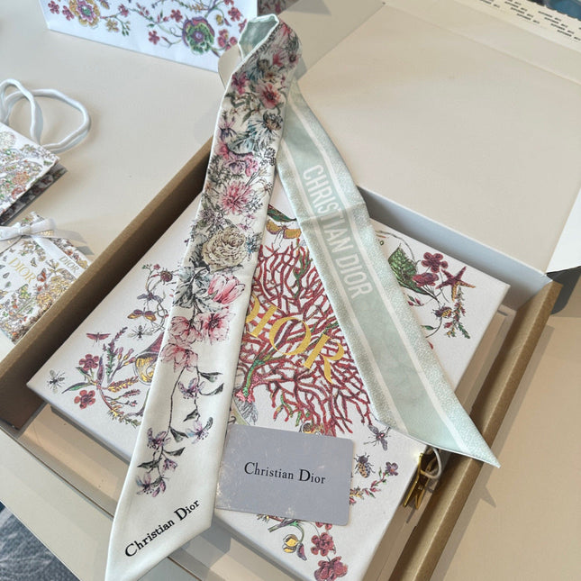 DIOR 26S SCARF 100CM IN SILK 309537