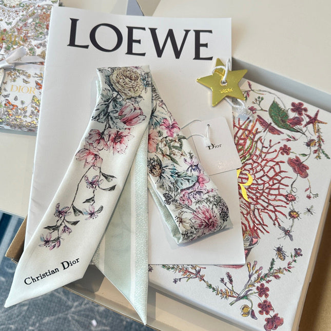 DIOR 26S SCARF 100CM IN SILK 309537