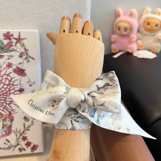 DIOR 26S SCARF 100CM IN SILK 313089