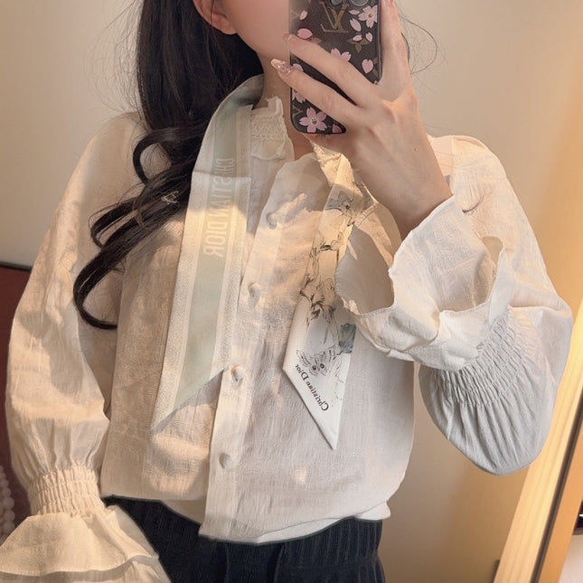 DIOR 26S SCARF 100CM IN SILK 313089