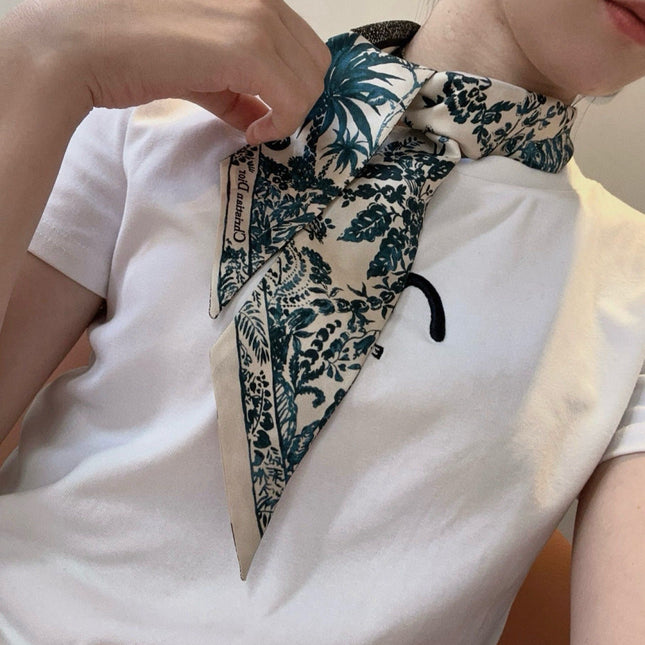 DIOR 26S SCARF 100CM IN SILK 313096