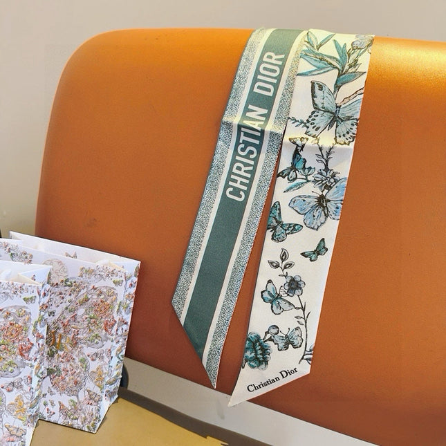 DIOR 26S SCARF 105CM IN SILK 314823