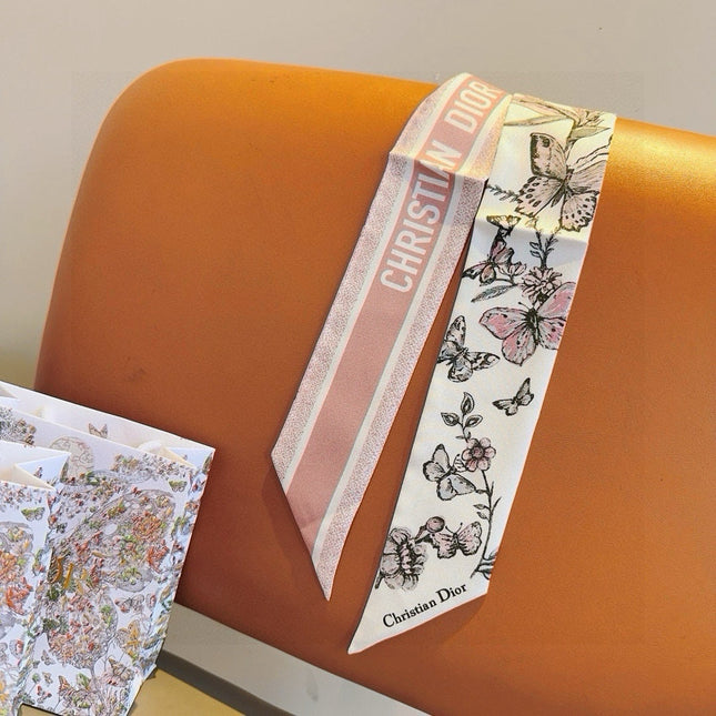 DIOR 26S SCARF 105CM IN SILK 314824