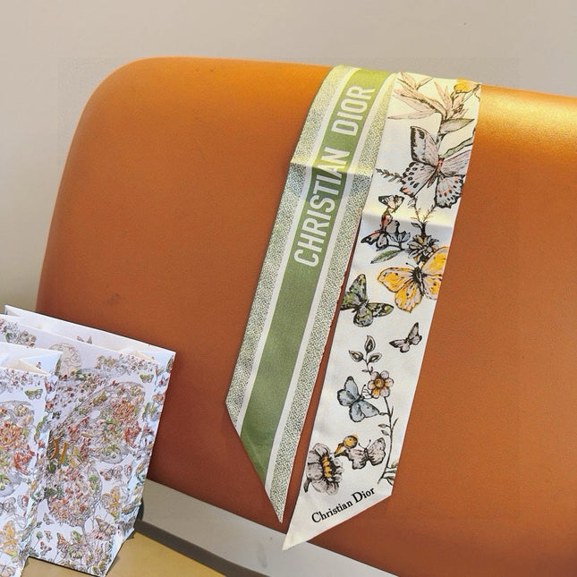 DIOR 26S SCARF 105CM IN SILK 314825