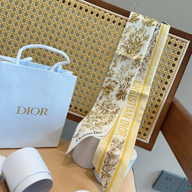 DIOR 26S SCARF 105CM IN SILK 316520