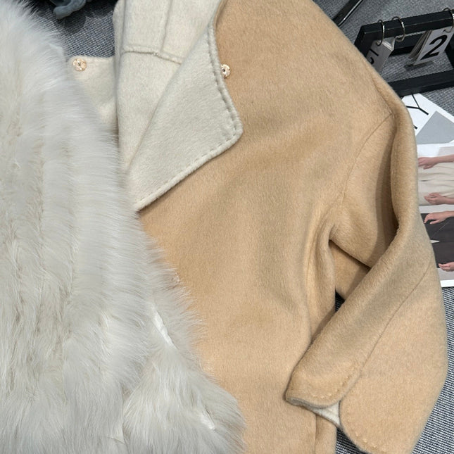 CHANEL 25S REVERSIBLE FOX FUR JACKET 591
