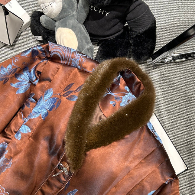 HERMES 25S MINK FUR JACKET 482