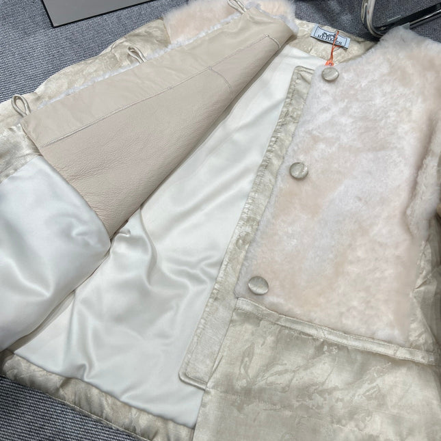 HERMES 25S MINK FUR JACKET 462