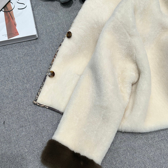 HERMES 25S REVERSIBLE FUR JACKET 473