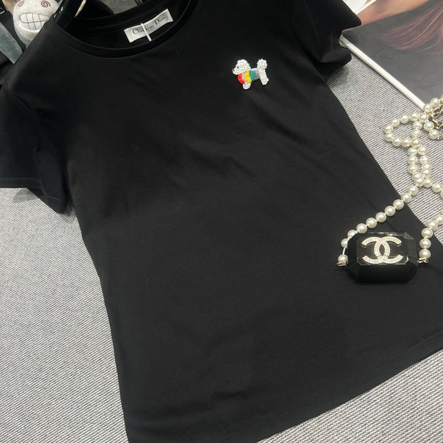 DIOR 26S SHORT-SLEEVE CREW-NECK T-SHIRT 1110