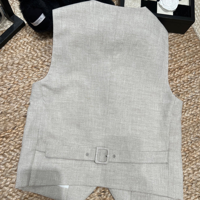 RALPH LAUREN 26S CLASSIC LINEN VEST 432