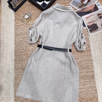 RALPH LAUREN 26S LINEN DRESS 434