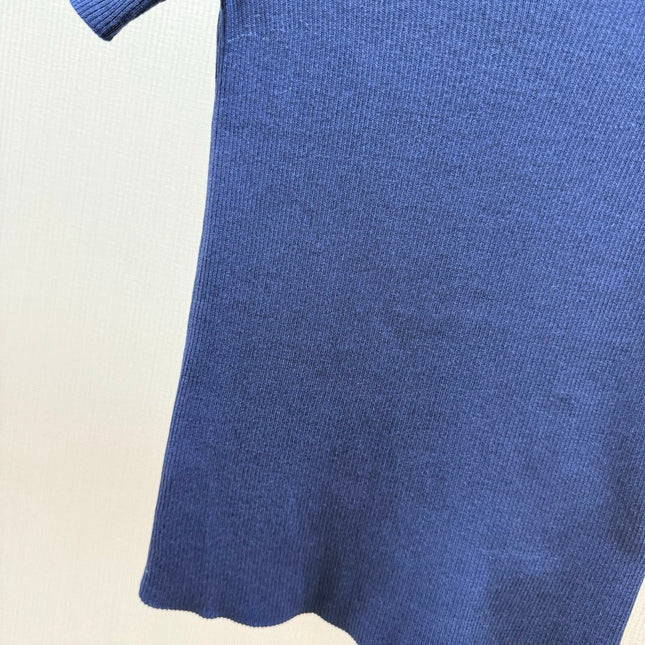 FENDI 26S SHORT-SLEEVE KNIT TOP 372