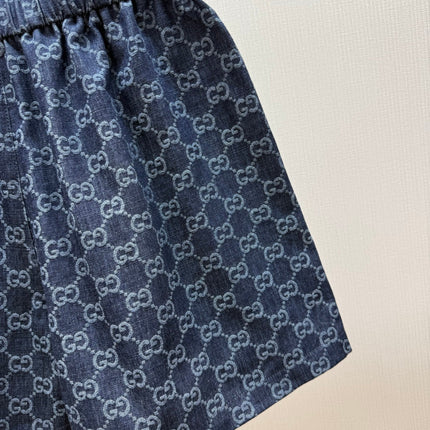 GUCCI 26S DENIM SHORTS 368