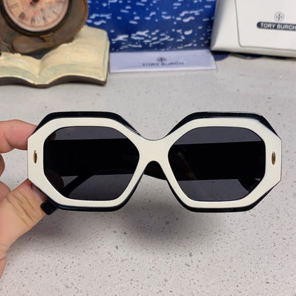 BURBERRY 26S GEOMETRIC POLYGONAL FRAME IN ACETATE 427667