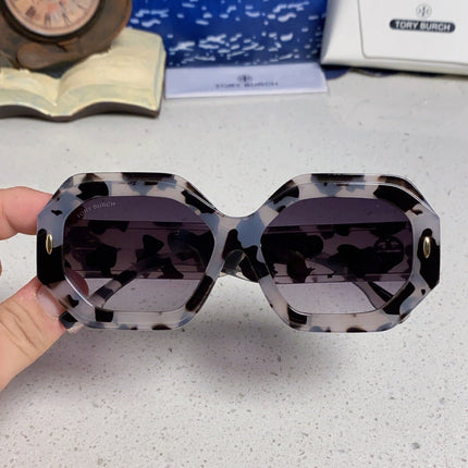 BURBERRY 26S GEOMETRIC POLYGONAL FRAME IN ACETATE 427668