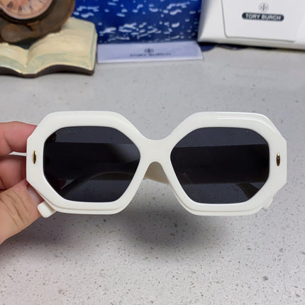 BURBERRY 26S GEOMETRIC POLYGONAL FRAME IN ACETATE 427670