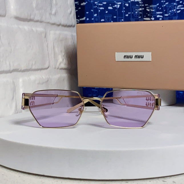 MIUMIU 26S SQUARE FRAME IN METAL 443521