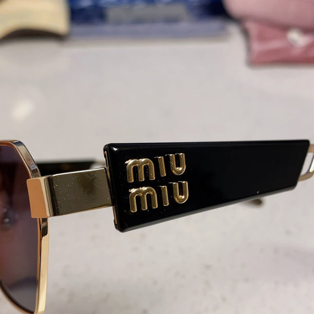 MIUMIU 26S SQUARE FRAME IN METAL 443325