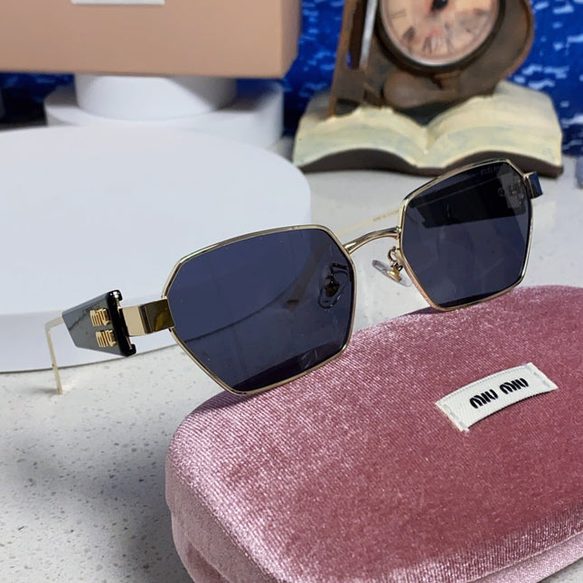 MIUMIU 26S SQUARE FRAME IN METAL 443325