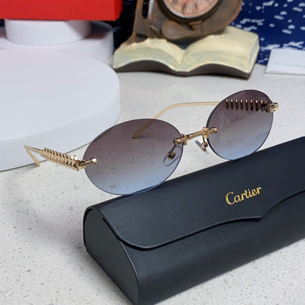 CARTIER 26S OVAL FRAME IN METAL 434041