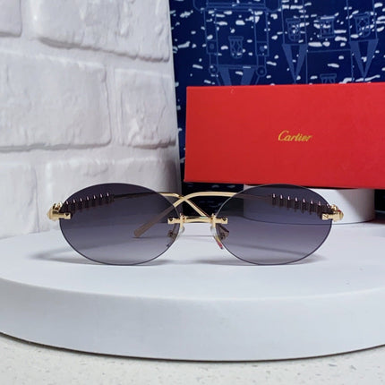 CARTIER 26S OVAL FRAME IN METAL 434043