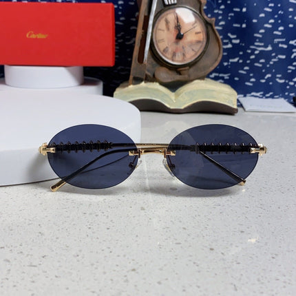 CARTIER 26S OVAL FRAME IN METAL 434044
