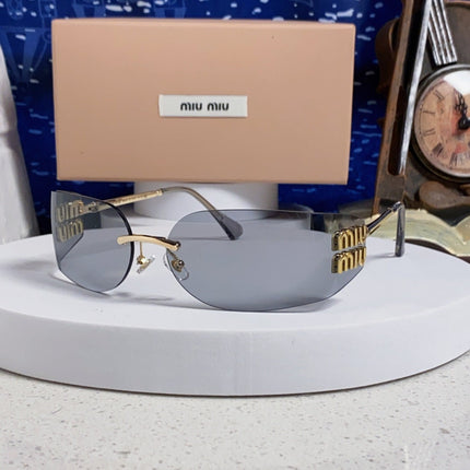 MIUMIU 26S SHIELD FRAME IN METAL 436116