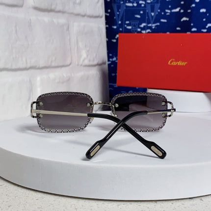 CARTIER 26S RIMLESS FRAME IN METAL 439653
