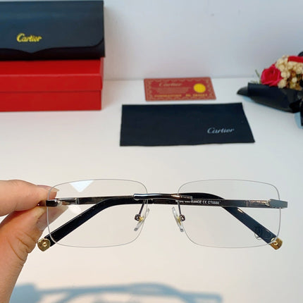 CARTIER 26S RECTANGULAR FRAME IN METAL 431045