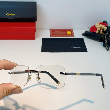 CARTIER 26S RECTANGULAR FRAME IN METAL 431045