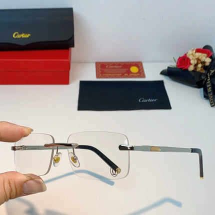 CARTIER 26S RECTANGULAR FRAME IN METAL 431046