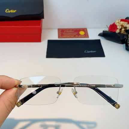 CARTIER 26S RECTANGULAR FRAME IN METAL 431046