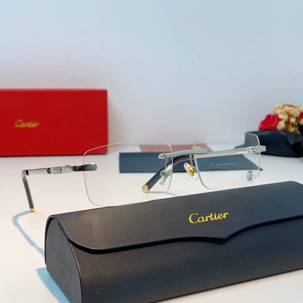 CARTIER 26S RECTANGULAR FRAME IN METAL 431046