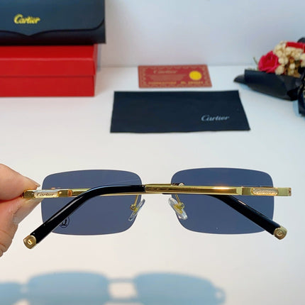 CARTIER 26S RECTANGULAR FRAME IN METAL 431050