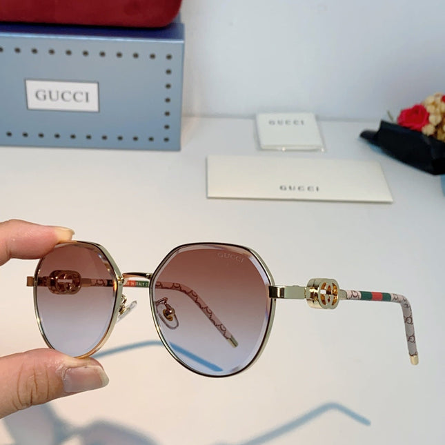 GUCCI 26S POLYGONAL FRAME IN METAL 426440