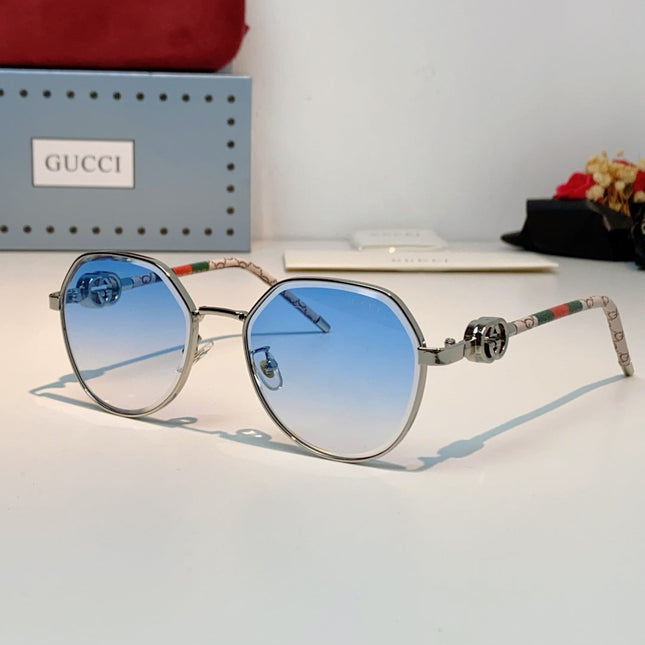 GUCCI 26S POLYGONAL FRAME IN METAL 426441