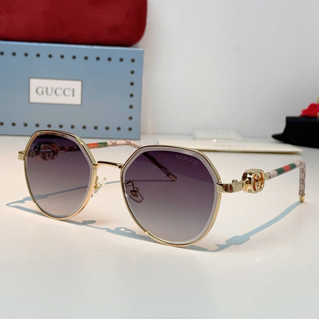 GUCCI 26S POLYGONAL FRAME IN METAL 426443