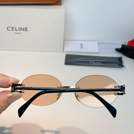 CELINE 26S OVAL FRAME IN METAL 427822