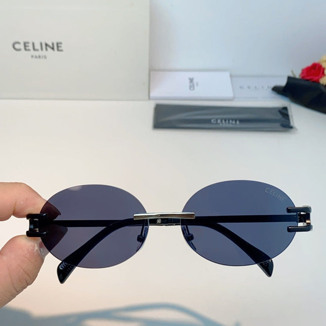 CELINE 26S OVAL FRAME IN METAL 427825