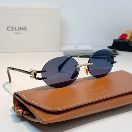 CELINE 26S OVAL FRAME IN METAL 427826