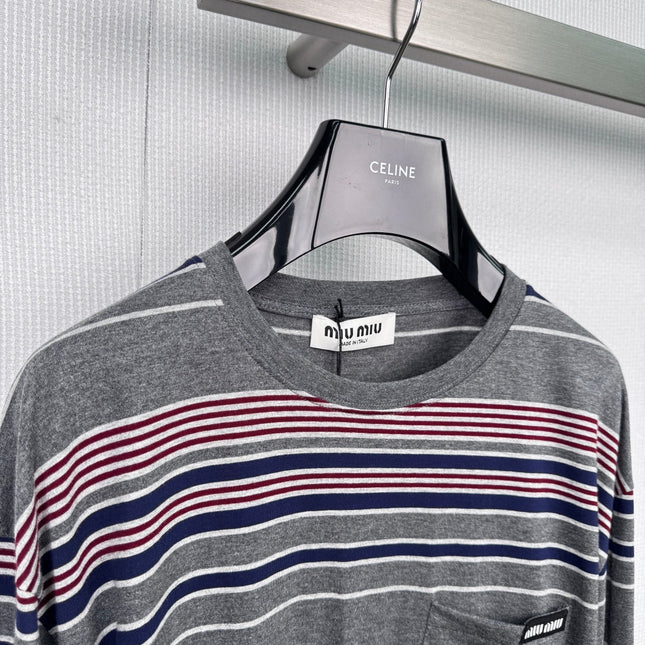 MIUMIU LONG-SLEEVE T-SHIRT STYLE 554
