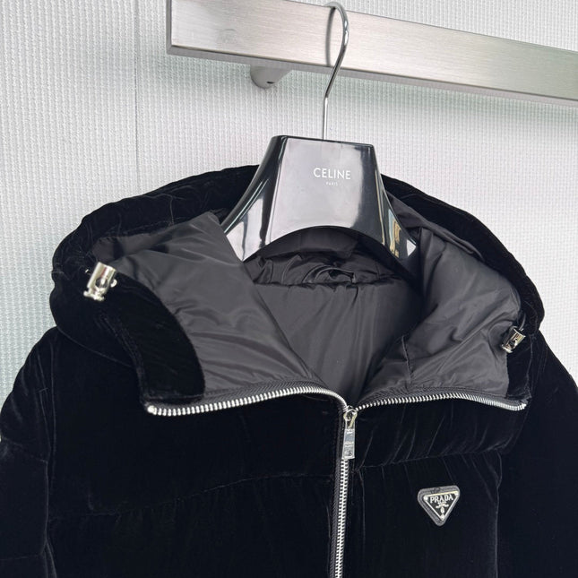 PRADA 25S VELVET JACKET 497