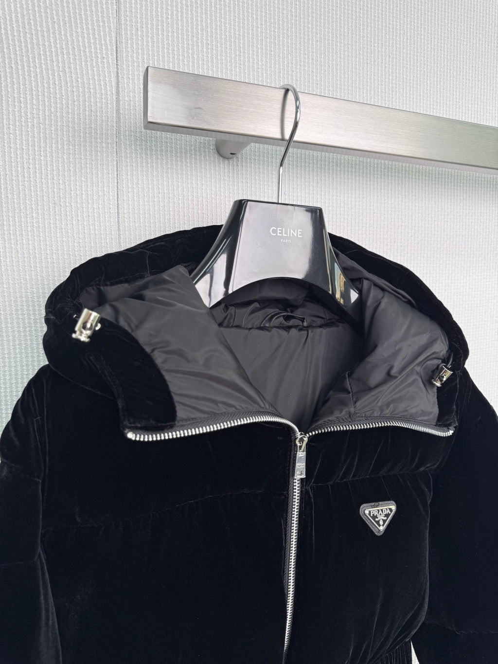 PRADA 25S VELVET JACKET 497