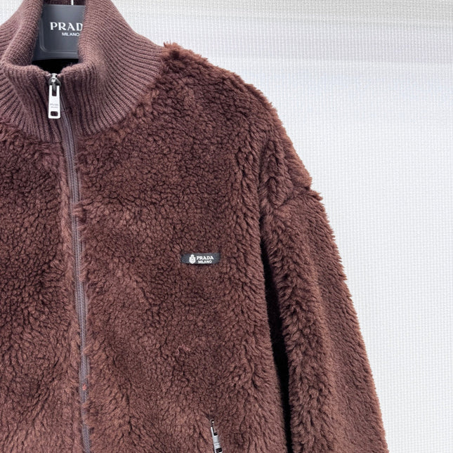 PRADA 25S SHEARLING JACKET 454