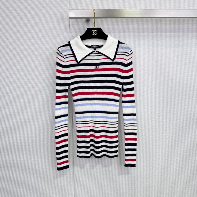 CHANEL 25S COLLARED SWEATER 578