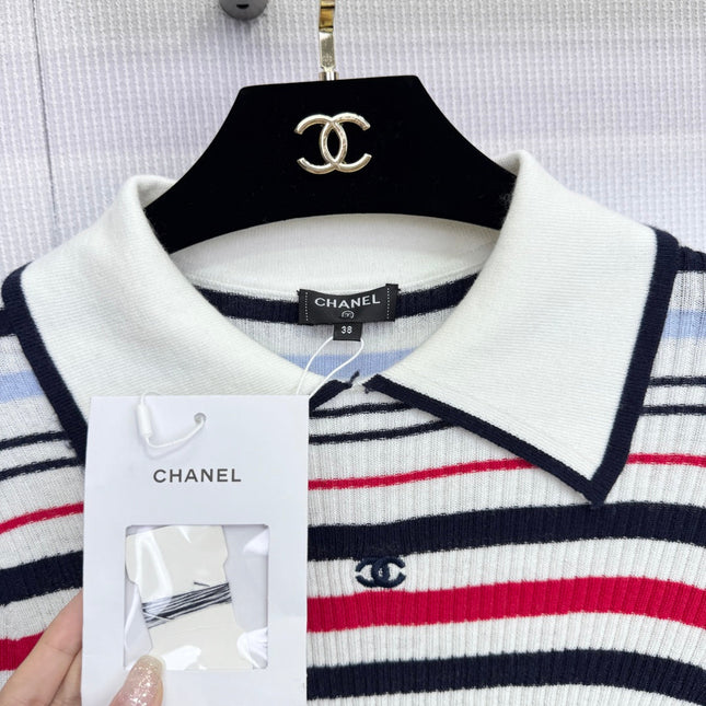 CHANEL 25S COLLARED SWEATER 578