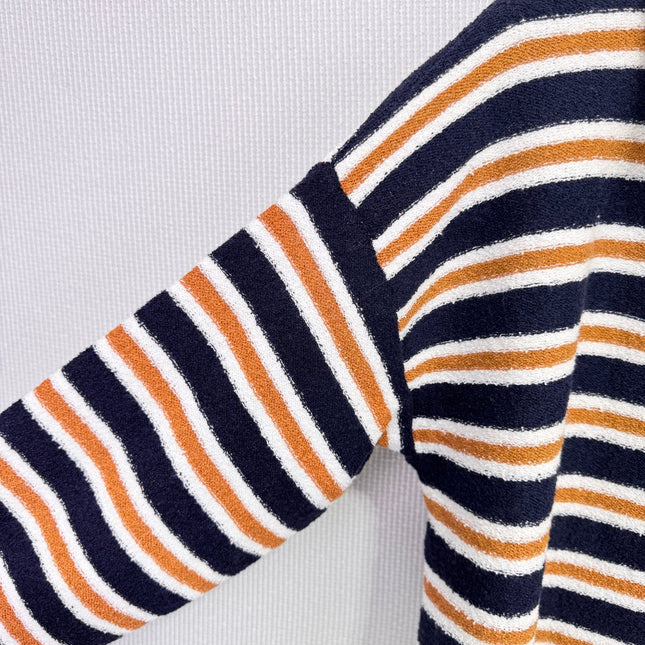 CHANEL 25S KNIT STRIPED POLO 588